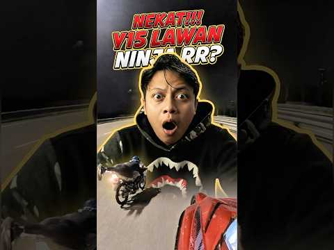Nekat sekali y15 lawan ninja RR⁉️ #reactionvideo #reaction #shorts #y15zr