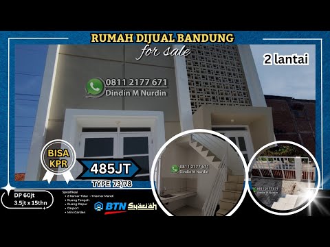 Rumah 2 Lantai Bandung Timur lokasi Cinunuk Bandung