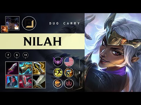 Nilah ADC vs Samira - NA Master Patch 25.24