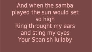 Glee - La isla bonita Lyrics