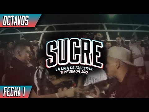 CRUDO VS SK VS LP VS TK - OCTAVOS - FECHA I - SUCRE LIGA DE FREESTYLE