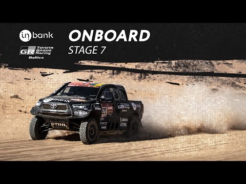 STAGE 7 ONBOARD | Dakar 2021 | Benediktas Vanagas
