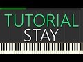 Zedd, Alessia Cara - Stay (Piano Tutorial) Zedd, Alessia Cara - Stay (Piano Tutorial)