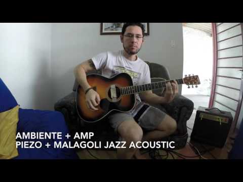 Review Violão Tagima Montana com Captador Malagoli Jazz Acoustic
