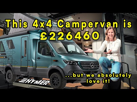 Vanlife | OFF-GRID 4x4 HYMER Campervan £226k - Plus the Crosstrail, ML-T 580 & Canyon S Tour!