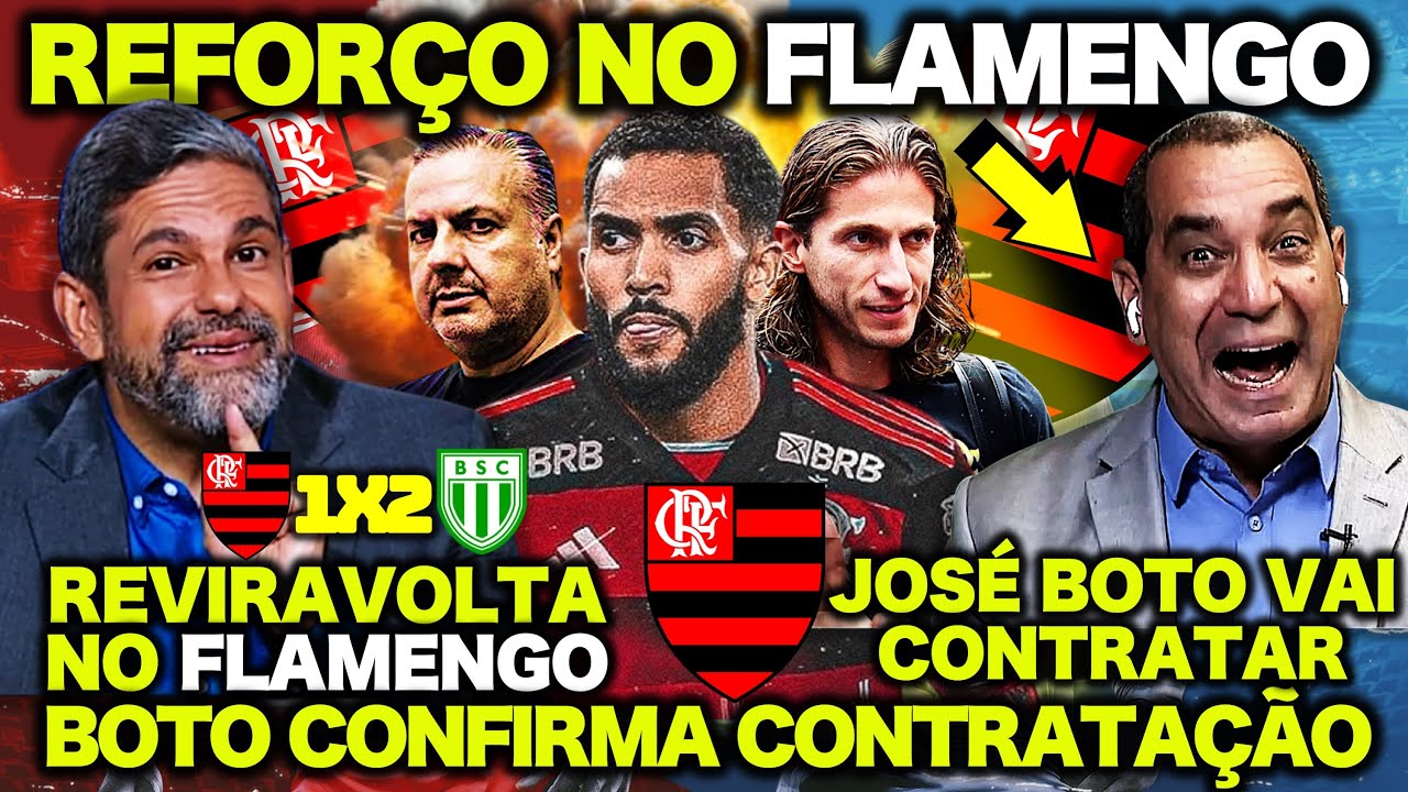 NOVO REFORÇO! FILIPE LUIS PEDIU e o FLAMENGO VAI CONTRATAR ! DERROTA no CARIOCA! TREINO do FLAMENGO
