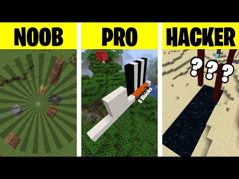 Electroyzm - Minecraft Noob vs Pro vs Hacker Parkour 2😂#Shorts