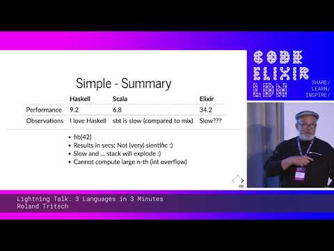 Roland Tritsch - Lightning Talk: 3 Languages in 3 Minutes
