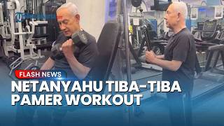 Drama Netanyahu! Tiba-tiba Pamer Workout di Tengah Publik Soroti Kondisi Kesehatannya