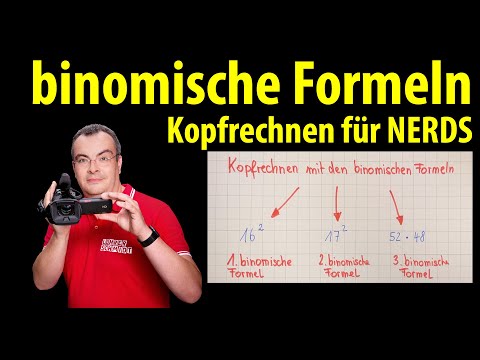 Only for NERDS: Mental arithmetic with the binomial formulas! |  Lehrerschmidt