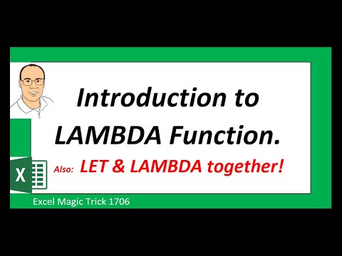 Excel LAMBDA function – Every Single Things You Ever Wanted To Know 2022 Version 365 MECS 10