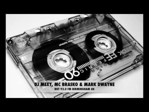 Dj Mexy, MC Brasko, Mark Dwayne - Hot 92.0 FM - BIRMINGHAM UK Pirate Radio