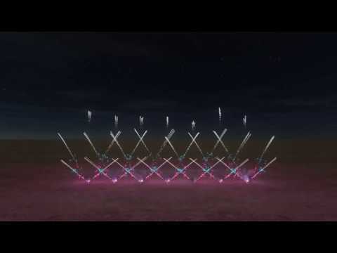 Pyromusical simulation - Two steps from hell - Michael