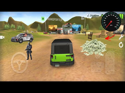 Extreme SUV Jeep Driving Simulator - Off-road 4x4 Hummer Hill Drive Android Gameplay #4
