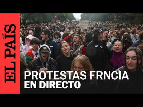 DIRECTO | Protestas París: nueva jornada de manifestaciones de estudiantes en la capital de Francia