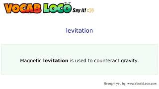 Video thumbnail for levitation