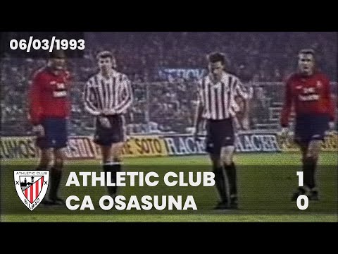 ⚽️ [Liga 92/93] J25 I Athletic Club 1 - CA Osasuna 0 I LABURPENA
