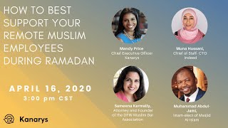 How to Best Support your Remote Muslim Employees during Ramadan