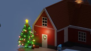 Live Blender 2.83 Christmass Scene Creation