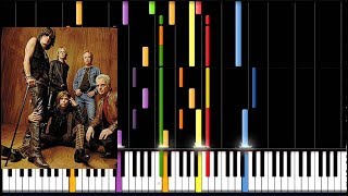 Aerosmith - On the road again (Piano Tutorial)