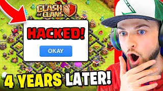 Returning to my *HACKED* Clash of Clans account! (4 YEARS LATER)