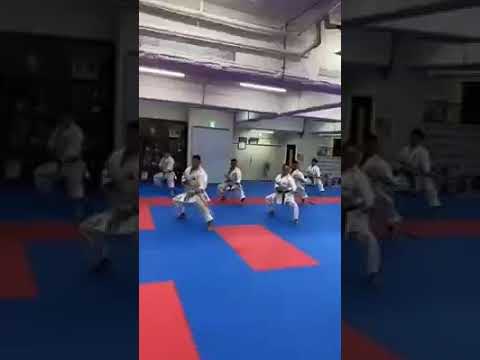 Ryo Kiyuna " learn karate with" .Katin no kon.Ryuei Ryu Kobudo.