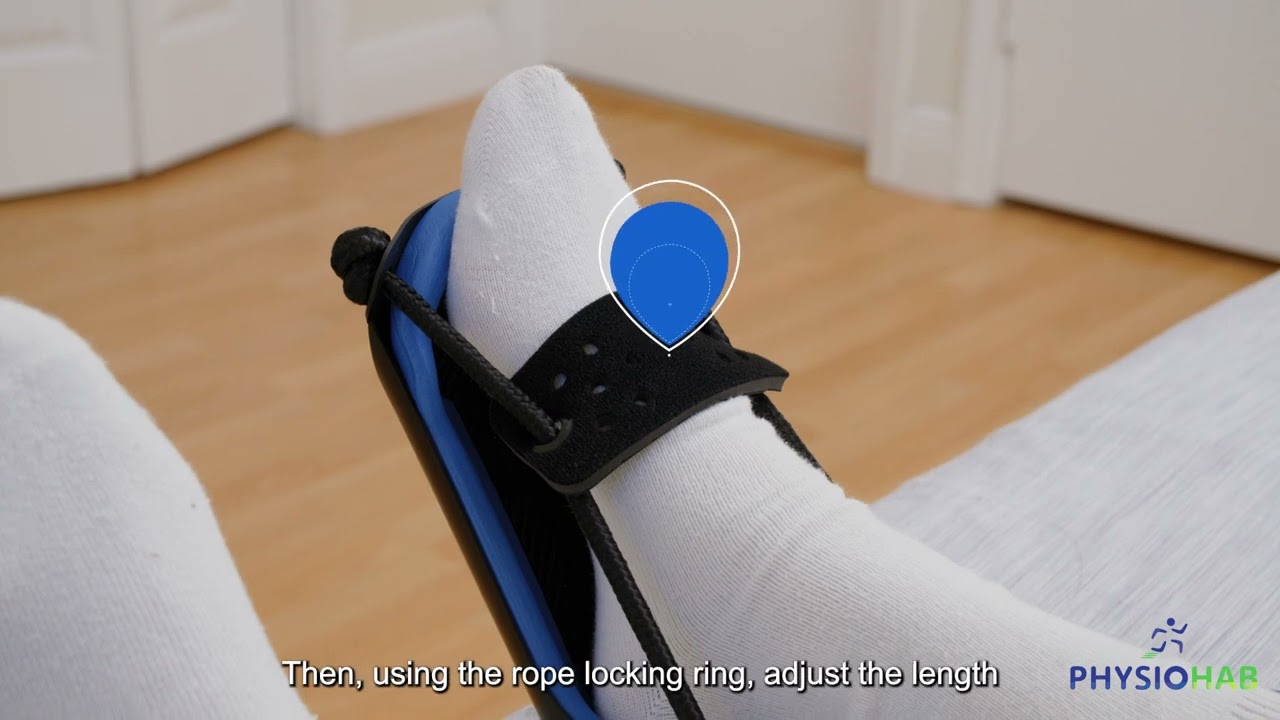 ¿Cómo usar el trineo de rehabilitación?