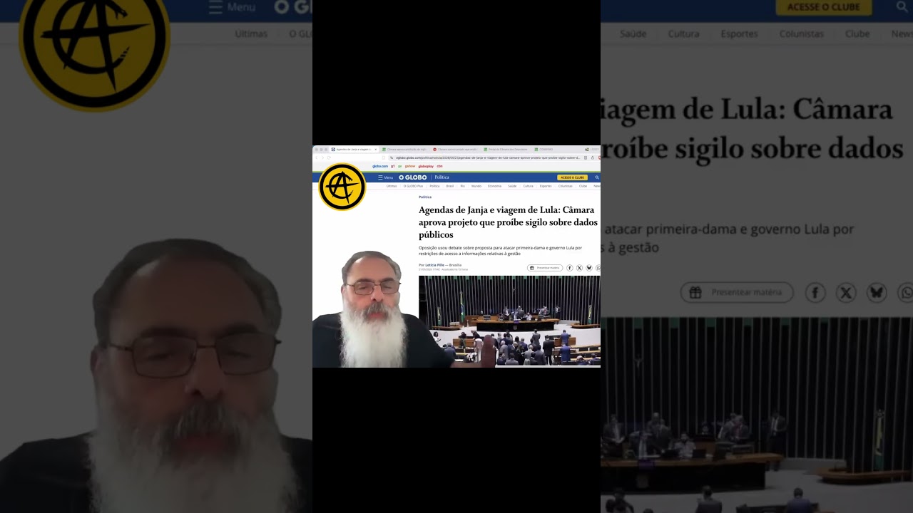 CONGRESSO aprova FIM do SIGILIO do TURISMO de LULA e JANJA