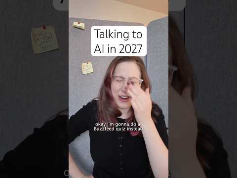 Video Thumbnail: POV: Talking to AI in 2027