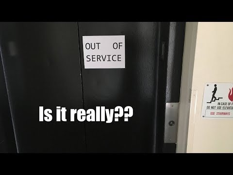 Broken?? Glass Otis Hydraulic Elevator in Green Bay, WI