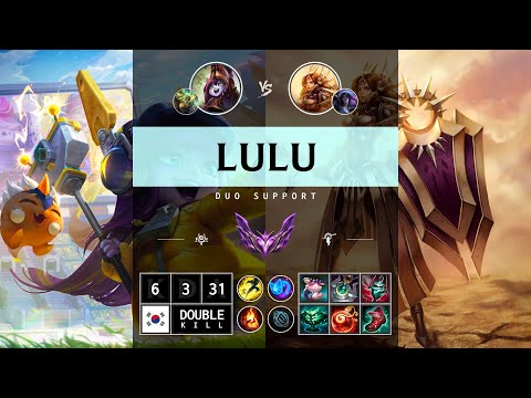Lulu Support vs Leona - KR Master Patch 14.12