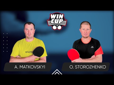 19:00 Andrii Matkovskyi - Oleksandr Storozhenko West 5 WIN CUP 06.05.2024 | TABLE TENNIS WINCUP