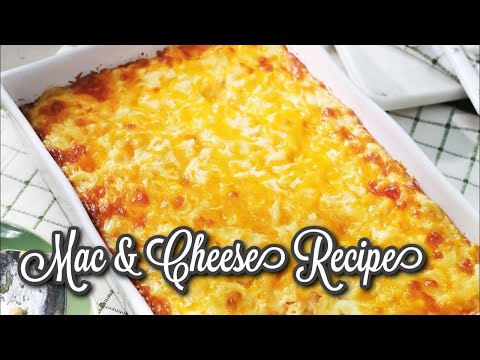 The Best Creamy Mac N Cheese Recipe • Baked Mac And Cheese Recipe • Macaroni And Cheese • Cheesy 🧀