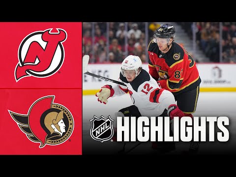 Devils vs. Senators | NHL Highlights | December 09, 2025