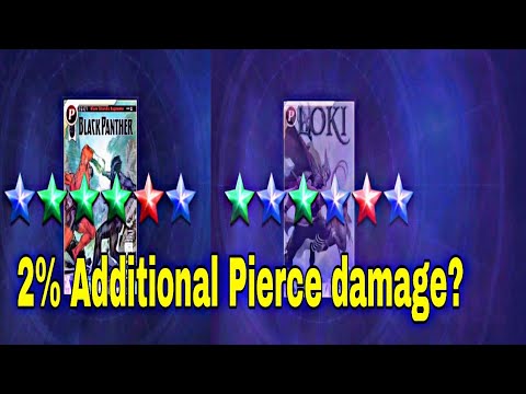 Try For Blue Colour On Equipped Premium Card August 2021 | 2%  Pierce Damage? - Marvel Future Fight