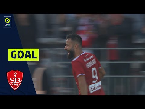 Goal Franck HONORAT (74' - SB29) STADE BRESTOIS 29 - STADE DE REIMS (1-1) 21/22