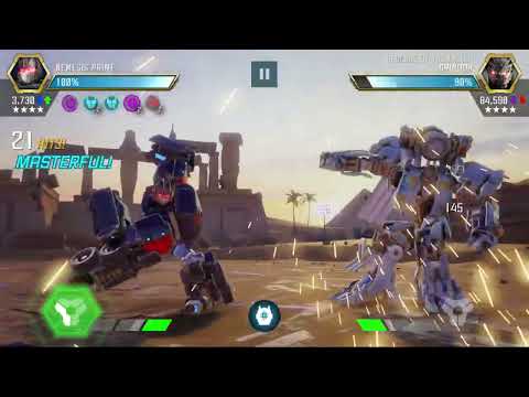 1 hours with immortality Nemesis prime vs ROK Grindor. TFTF