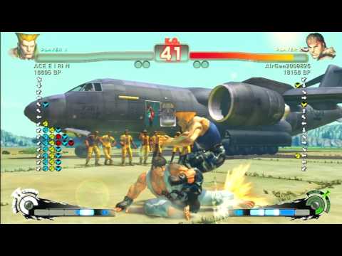 SSF4 Rank Match  ACE  E I RI N (GU)  vs  AirGen2009825 (RY)