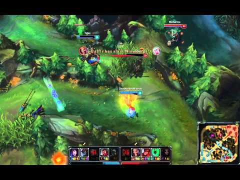 [LOL]Quadra Kill thanks to Revive from HorseHam27
