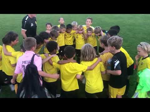 U10 PSV nach dem Abschlusstraining