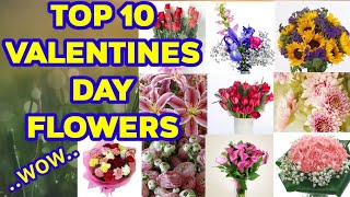 Top 10 Valentines Day Flower
