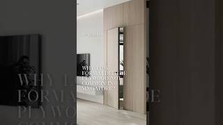 Why low formaldehyde plywood not common in Singapore? #sgrenovation #interiordesignsg