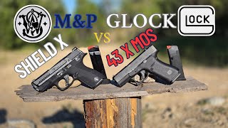 Shield X vs Glock 43X MOS – Which One Wins!