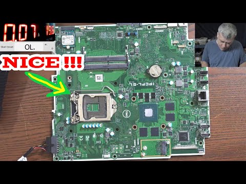 Dell AIO 7777 motherboard repair - Wow, this is a nice board...