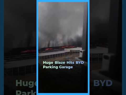 Massive Fire at BYD Facility in Shenzhen, No Casualties Reported