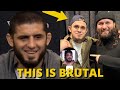 Islam Makhachev S Team TROLLS Dillon Danis After JUMPING Him