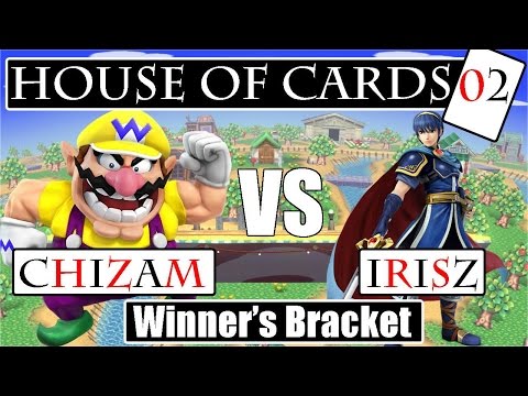 House of Cards #2 - IrisZ (Marth, ZSS) VS Chizam (Wario, Ike) SSB4 Winner's R1