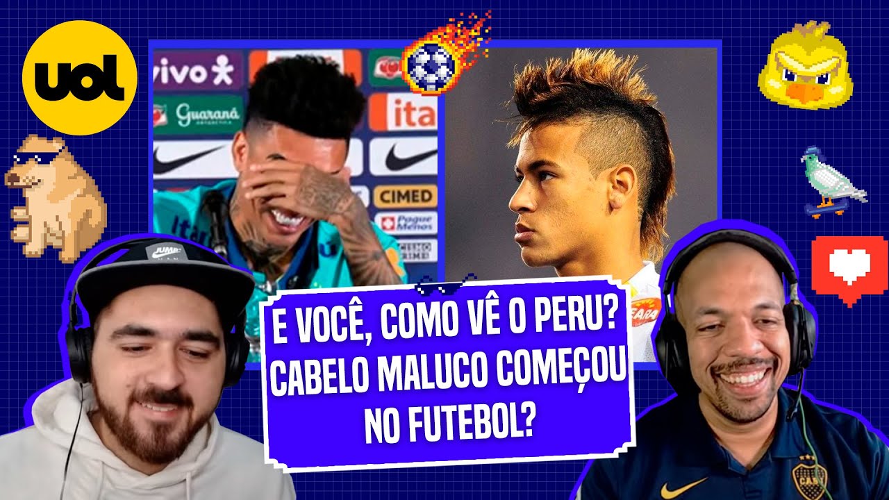 VER O PERU? IGOR JESUS CAI NA RISADA NA SELEÇÃO! NEYMAR, RONALDO...CABELO MALUCO COMEÇOU NO FUTEBOL?