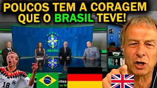 OLHA O QUE O JÜRGEN KLINSMANN FALOU SOBRE O BRASIL CONTRARIANDO OS JORNALISTAS DA ESPN UK