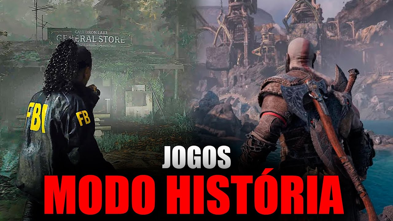 TOP 10 MELHORES JOGOS MODO HISTÓRIA SUPER IMERSIVOS!